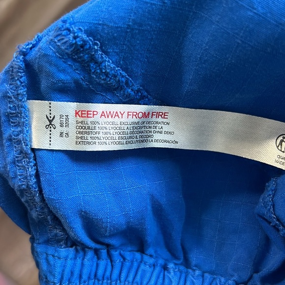 NWOT FP Movement Kalahari Wide Leg Pants Blue Large - Picture 11 of 11